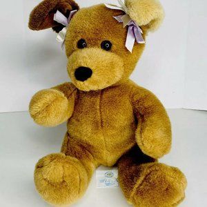 Build A Bear Brown sugar Puppy DOG Stuffed Animal